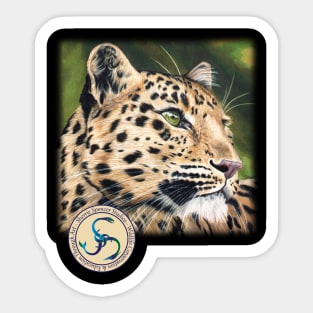 Amur Leopard Sticker